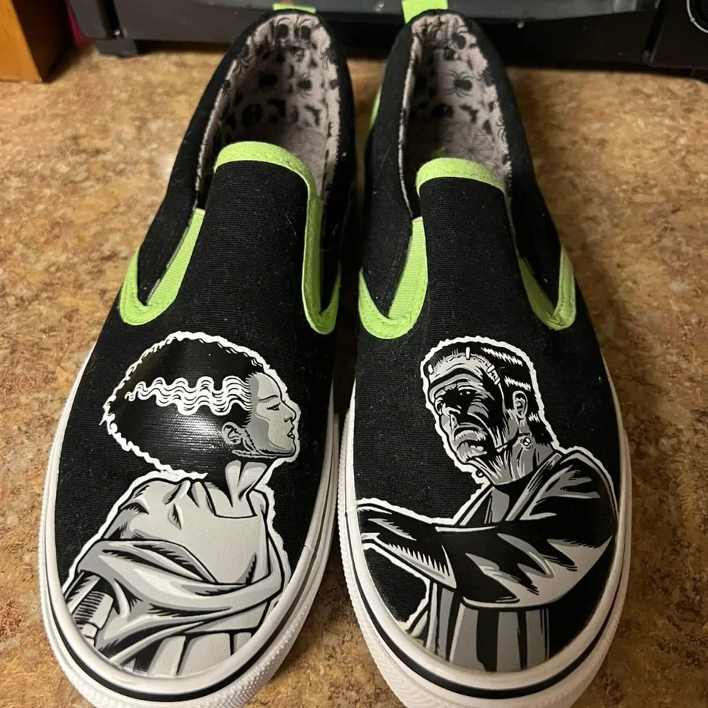 Frankenstein / Bride of Frankenstein Shoes - Picture 1 of 3